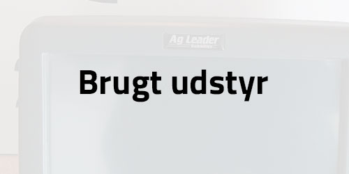 Brugt udstyr